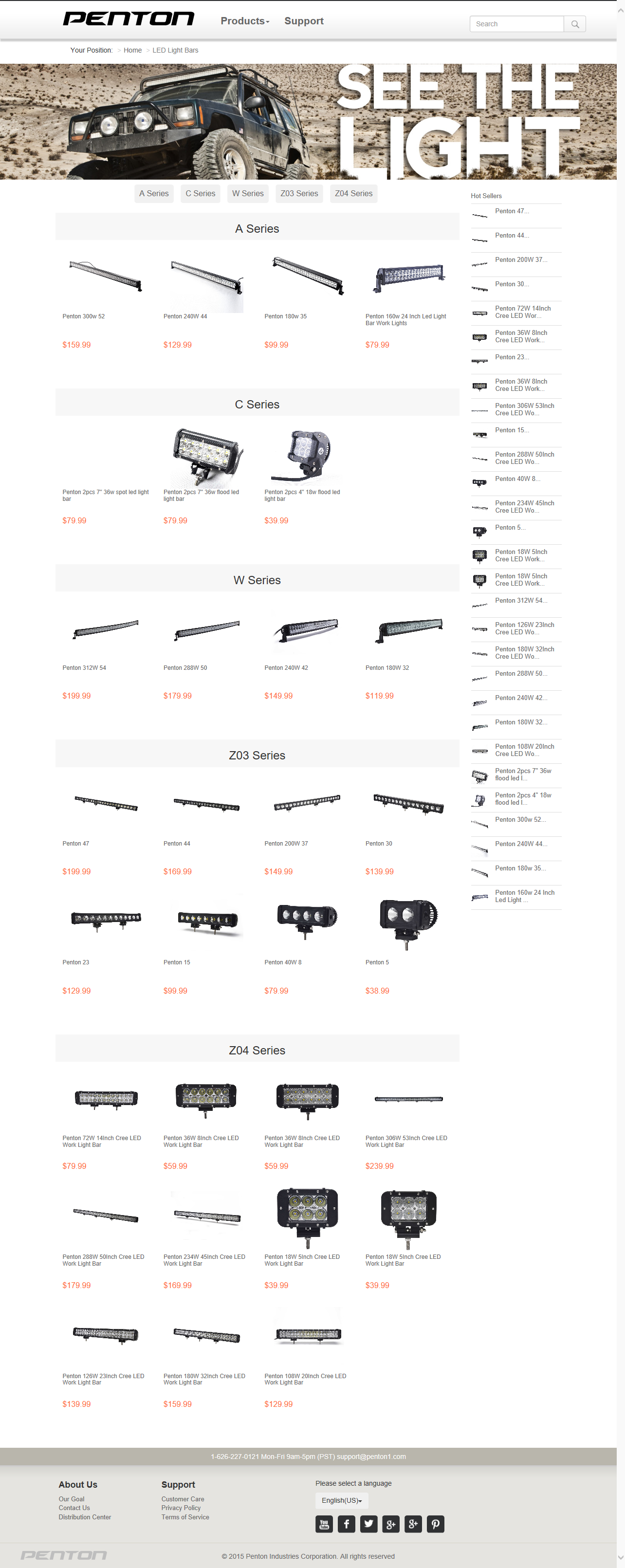 Penton Industries Corporation网站案例第二张图